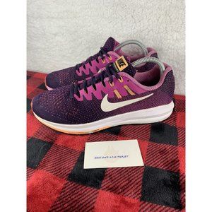 Nike Womens Air Zoom Structure 20 849577-501 Purple Running Shoes Size 9.5